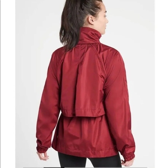 NWT ATHLETA ESCAPE JACKET/ RED - Picture 2 of 5